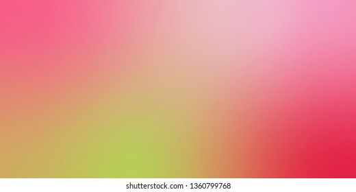 Smooth and blurry colorful gradient mesh background. Vector illustration with bright colors. Easy editable soft colored vector banner template. Premium quality