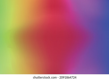 Smooth and blurry colorful gradient mesh backdrop. Vector.