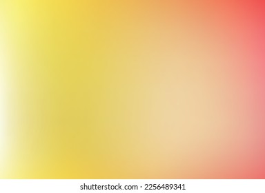 Smooth and blurry colorful gradient mesh background. Modern bright rainbow colors. Easy editable soft colored vector banner template.