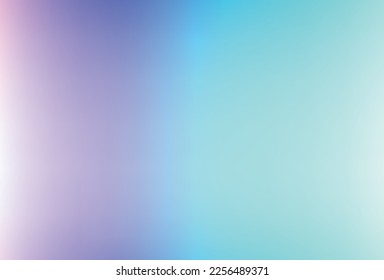 Smooth and blurry colorful gradient mesh background. Modern bright rainbow colors. Easy editable soft colored vector banner template.