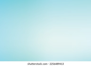 Smooth and blurry colorful gradient mesh background. Modern bright rainbow colors. Easy editable soft colored vector banner template.