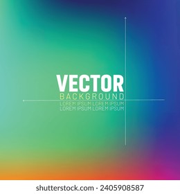 Smooth and blurry colorful gradient mesh background. Social media post design