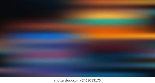 Smooth and blurry colorful gradient mesh background. Modern bright rainbow colors. Easy editable soft colored vector banner template. Premium quality.