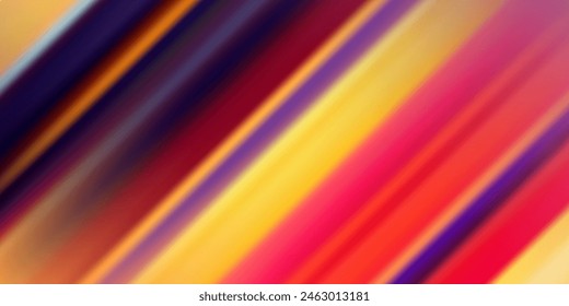 Smooth and blurry colorful gradient mesh background. Modern bright rainbow colors. Easy editable soft colored vector banner template. Premium quality.