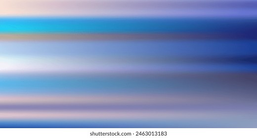 Smooth and blurry colorful gradient mesh background. Modern bright rainbow colors. Easy editable soft colored vector banner template. Premium quality.