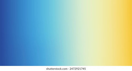 Smooth and blurry colorful gradient mesh background. Modern bright rainbow colors. Easy editable soft colored vector banner template. 