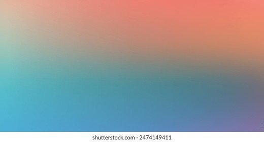 Smooth and blurry colorful gradient mesh background. Modern bright rainbow colors. Easy editable soft colored vector banner template. Premium quality