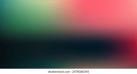 Smooth and blurry colorful gradient mesh background. Modern bright rainbow colors. Easy editable soft colored vector banner template. Premium quality.