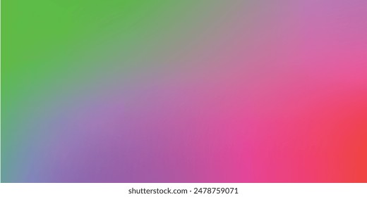 Smooth and blurry colorful gradient mesh background. Modern bright rainbow colors. Easy editable soft colored vector banner template. Premium quality