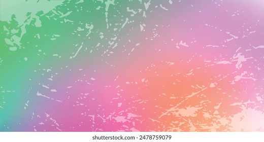 Smooth and blurry colorful gradient mesh background. Modern bright rainbow colors. Easy editable soft colored vector banner template. Premium quality