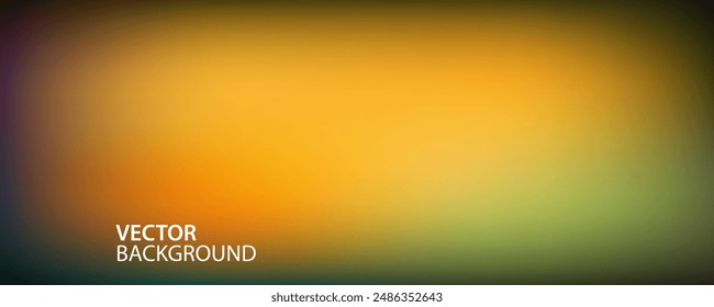 Smooth and blurry colorful gradient mesh background. Modern bright rainbow colors. Easy editable soft colored vector banner template. Premium quality