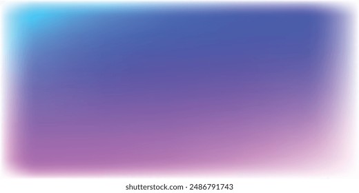 Smooth and blurry colorful gradient mesh background. Modern bright rainbow colors. Easy editable soft colored vector banner template.