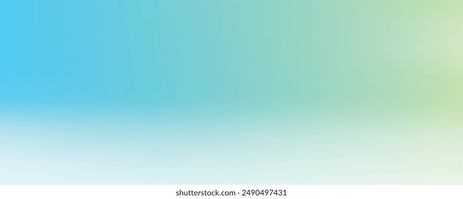 Smooth and blurry colorful gradient mesh background. Modern bright rainbow colors. Easy editable soft colored vector banner template. Premium quality