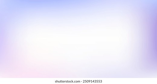 Fundo de malha de gradiente colorido suave e borrado. Modernas cores brilhantes do arco-íris. Modelo de banner de vetor de cor suave fácil de editar.