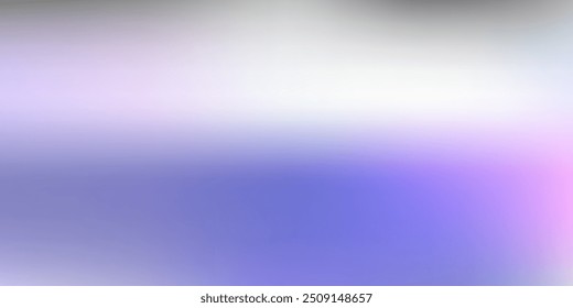 Smooth and blurry colorful gradient mesh background. Modern bright rainbow colors. Easy editable soft colored vector banner template.