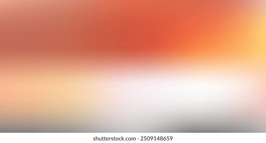 Smooth and blurry colorful gradient mesh background. Modern bright rainbow colors. Easy editable soft colored vector banner template.
