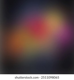 Smooth and blurry colorful gradient mesh background.