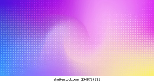 Smooth and blurry colorful gradient mesh background.