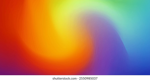 Fondo de malla de degradado colorido liso y borroso. Colores brillantes modernos del arco iris. Plantilla de Anuncio de Vector de color suave fácil de editar. Calidad Premium.