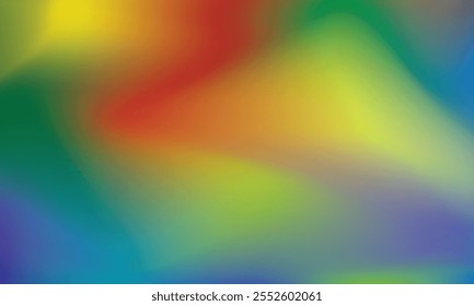 Smooth and blurry colorful gradient mesh background. Modern dark colors. Easy editable.