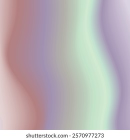 Smooth and blurry colorful gradient mesh wrapping