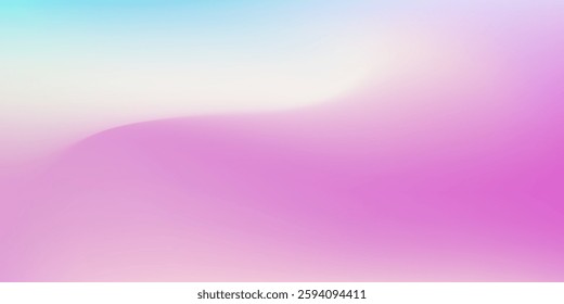 Smooth and blurry colorful gradient mesh background. Modern bright rainbow colors. 