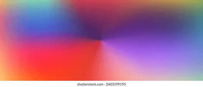Smooth and blurry colorful gradient mesh background. Modern bright rainbow colors. Easy editable soft colored vector banner template. Premium quality