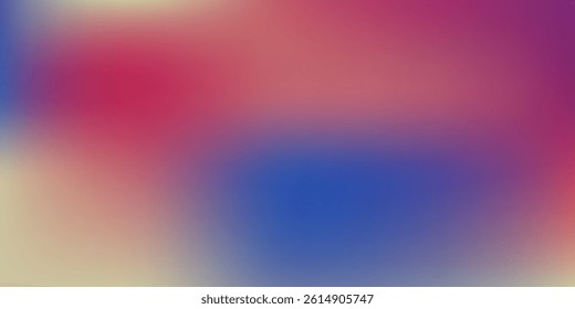 Smooth and blurry colorful gradient mesh background concept