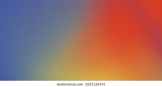 Fondo de malla de degradado colorido liso y borroso. Colores brillantes modernos del arco iris. Plantilla de Anuncio de Vector de color suave fácil de editar.