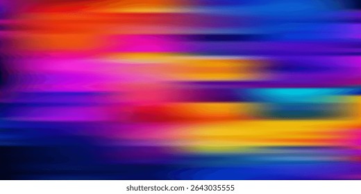 Smooth and blurry colorful gradient mesh background. 