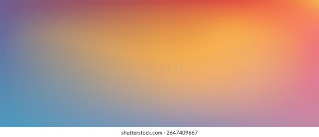 Fundo de malha de gradiente colorido suave e borrado. 