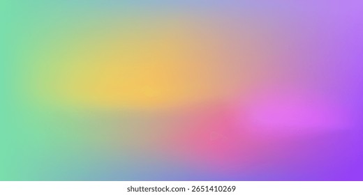 Fundo de malha de gradiente colorido suave e borrado. Modernas cores brilhantes do arco-íris. Fácil edição suave .
