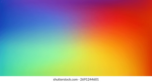 Smooth and blurry colorful gradient mesh background. Modern bright rainbow colors. Easy editable soft colored illustrations vector
