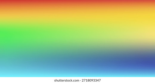 Fondo de malla de degradado colorido liso y borroso. Colores brillantes modernos del arco iris. Plantilla de Anuncio de Vector de color suave fácil de editar. Calidad de Premium
