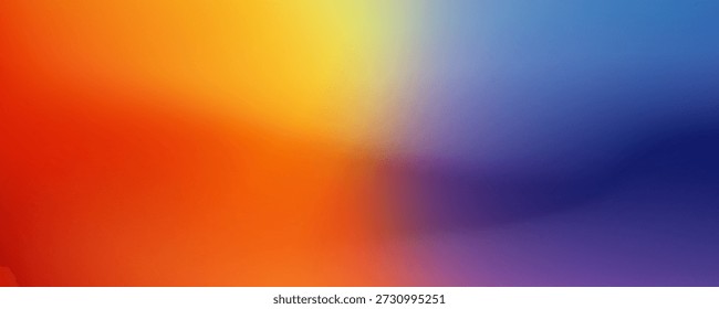 Fondo de malla de degradado colorido liso y borroso. Colores brillantes modernos del arco iris. Plantilla de Anuncio de Vector de color suave fácil de editar. Calidad de Premium