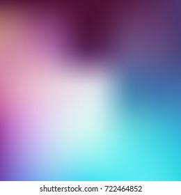 Smooth and blurry colorful gradient mesh background. Vector illustration with bright colors. Easy editable soft colored vector banner template. Premium quality.