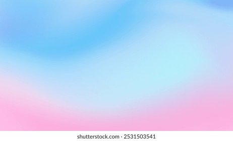 Um gradiente suave e borrado muda de um azul claro na parte superior para um rosa suave na parte inferior.