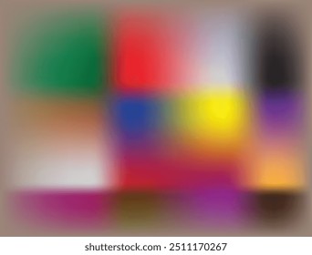 Smooth and blurry rainbow gradient mesh background.