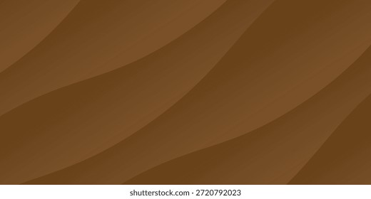 Fondo Abstractas Marrón Liso Con Ondas Curvas Y Gradiente Sutil Para Proyectos De Diseño