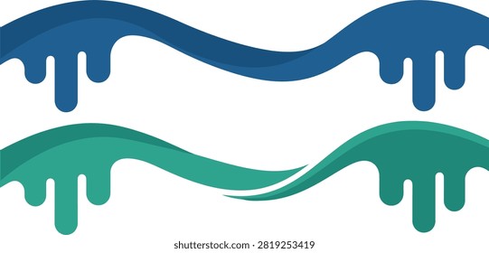 Smooth Bulbous Wave Ribbon for Modern Creative Media