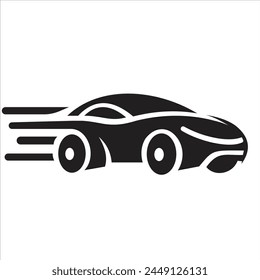 smooth car logo or sticker design