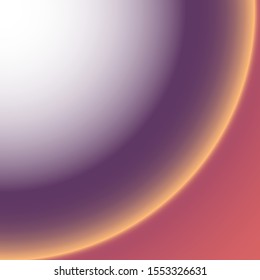 Smooth Circular Radiating Color Gradient Background Vector 