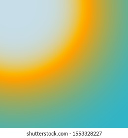 Smooth Circular Radiating Color Gradient Background Vector 