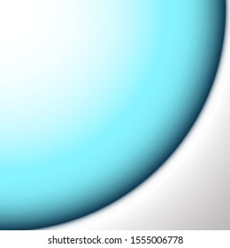 Smooth Circular Radiating Color Gradient Background Vector 
