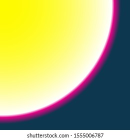 Smooth Circular Radiating Color Gradient Background Vector 