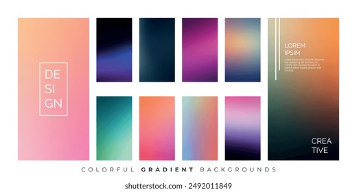 Smooth Color Blend Vector Background for Modern Screens