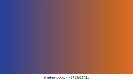Un gradiente de color suave mezcla un tono azul frío en un naranja cálido y enérgico.