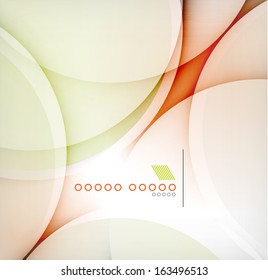 Smooth color wave abstract background