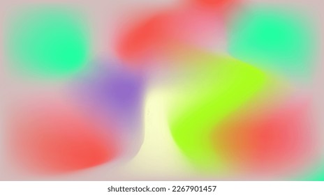 Smooth colored abstract background. Smooth transitions of iridescent colors. Colorful gradient. Rainbow backdrop.
