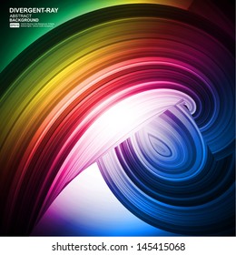 Smooth colorful abstract fantasy background